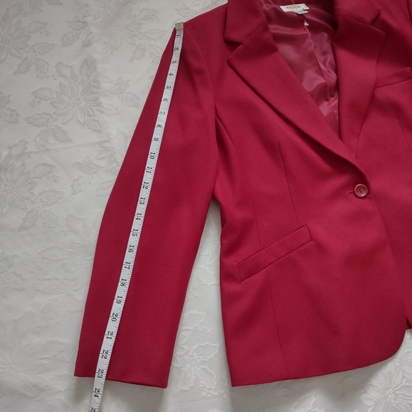 Talbots Luxe Made in Italy fabric wool 2 piece suit jacket + pants lined - Picture 6 of 16